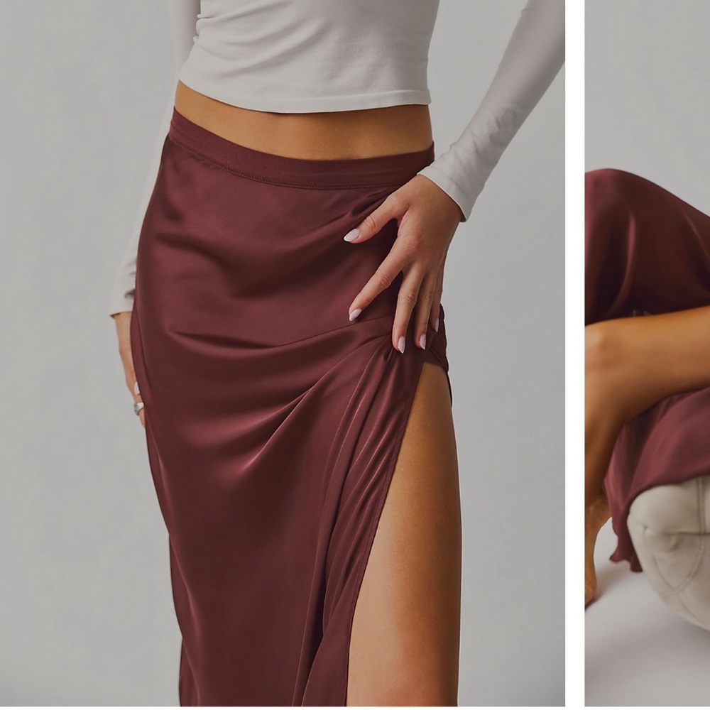 NWT Free People Half Slip in Cinnamon Rose - Picture 2 of 9